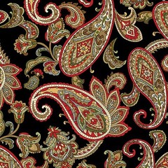 Samsara Paisley Elegance – 1 yard price! – Continuous yards