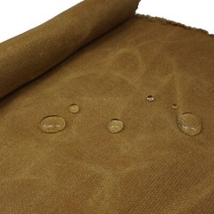 100% Cotton Canvas 16OZ Waxed Canvas Army Duck Tan Fabric Cotton Multicolored