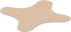 Flex-Band Fabric Adhesive Strips, 3×3 Inch, Tan, 50 Count