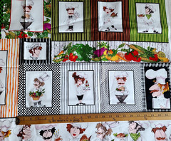2006 Loralie Harris Fun Chefs Fabric