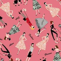 Fashionista – 1 yard price! – Continuous yards available.