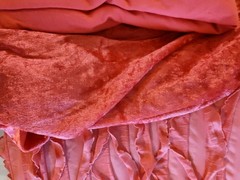 12.5+ Yards PINK Fabric Bundle – Solids Textures Stripes Embellished – Free Ship