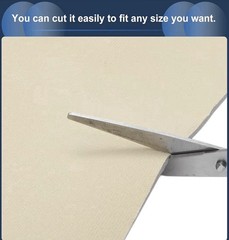 79″ x 60″W Auto Headliner Fabric 1/8″ Foam Backed Car Roof Lining Beige