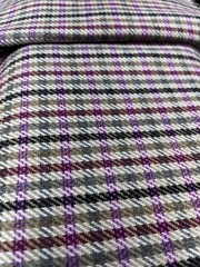 $30 for 2 Yards Real Wool (Flannel) Fabric – Plaid Multi Colors