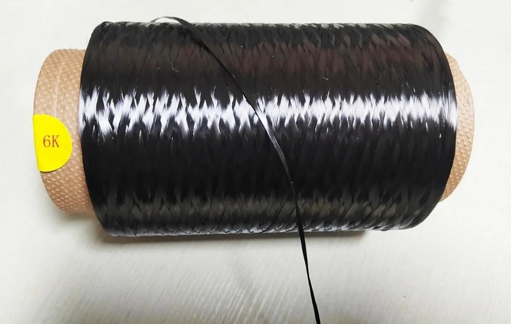 6K Carbon Fiber Wire/Tow Continuous Carbon Fiber Filament Yarn Thread Tape