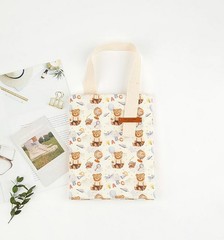 Amusing Teddy bear Patterned Fabric made in Korea by the Half Yard