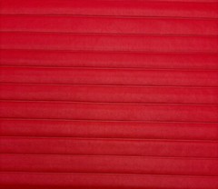 TEXTURED DESIGN RED MARINE PLEATED VINYL AUTO BOAT UPHOLSTERY FABRIC BTY 54″W