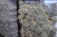 White & Ivory IFR Sheer Chiffon Fabric | 58″ Wide x 70 Yard Bolt | UPS Ground |