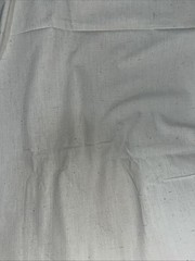 Muslin Fabric 85”L X 42”. Off White. New. Natural Fibers Noticeable, Unbleached