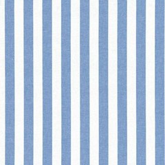 CHAMBRAY YARN DYED COTTON FABRIC CURTAIN BEDDING BLUE MATCHING CHECK STRIPE 44″W