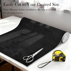 Suede Headliner Fabric, 96″ L×60″ W Black Car Headliner Material, Tela para T…