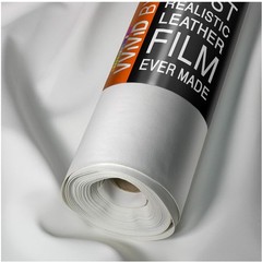 White Matte Top-Grain Marine Vinyl Fabric 10ft x 54″