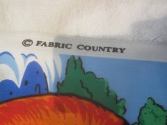 VTG NEW Fabric Cottage Dinosaur Fabric Prehistoric T-Rex Stegosaurus 166”x45”