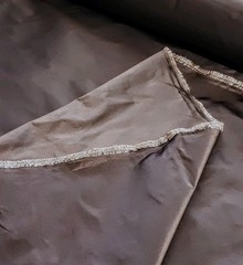 100% Silk Taffeta Irridescent Black / Light Gold 54″ BTY
