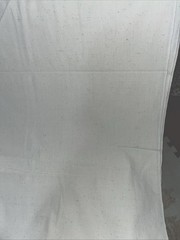 Muslin Fabric 85”L X 42”. Off White. New. Natural Fibers Noticeable, Unbleached