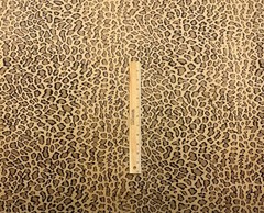 MICROFIBER BOBCAT CAMEL BEIGE FLOCK VELVET FURNITURE CUSHION FABRIC BY YARD 55″W