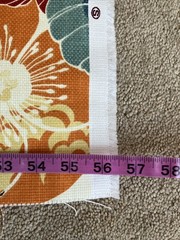 RICHLOOM AMELIA PRINTED COTTON DECORATOR FABRIC GRAFFITI – SIZE 38.25″ W x 56.5″