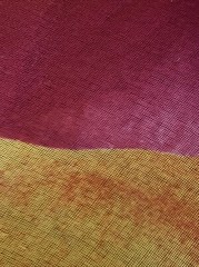3.5mt Floral Organza Floral Fabric Orange Red Purple + Lining 58” Wide