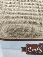 Crafty Cuts Burlap Fabric 100% Jute 2 Yards Natural Rustic Sewing Decor DIY