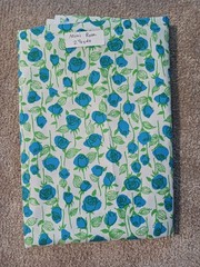 VINTAGE Lilly Pulitzer Key West Cotton Fabric “Mini Rose” 44″ x 2-1/2 YARDS