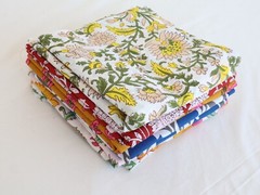 100 Mix Vintage Florals pre cut charm pack 5″ squares fabric quilt scrap cotton