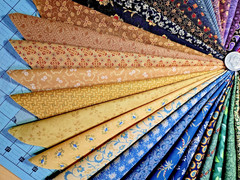 48 Civil War Repro Assorted Prints 9″x11″ish Cotton Quilting Fabric 3 Yards (C)
