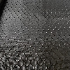 3K240g 100×50/100/200/300Football Honeycomb Hexagonal Pattern Carbon Fiber Cloth