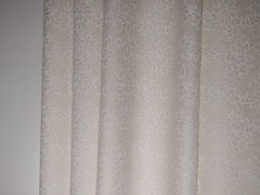 Petal Flow White on Natural Cotton Quilting Sewing Fabric – By the Yard