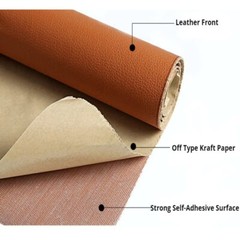 Faux Leather Repair Patch 54″ Large Self-Adhesive Tape Patches kit for Furniture