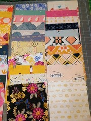 Ruby Star Society Fabric 40 Pieces, Approximately 5 Inch Squares, Group 1