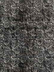 Distresses Paisley Cotton Fabric Fat Quarter 18”x22” New