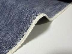 13 oz Japanese Indigo Cotton Heavy Oxford Fabric By The Yard