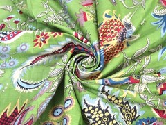 7 Yard Multi Hand Printed 100%Cotton Fabric NO TARRIF CHARGES 100%✅ZK_336