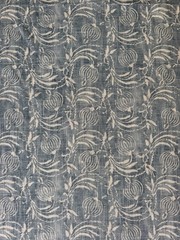 G P & J Baker Pomegranate Denim Fabric LINEN BLEND 2 Yards