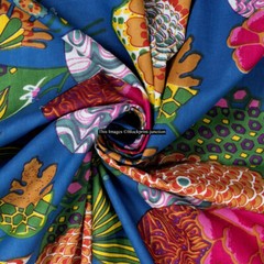 20 Yard Indian Handmade Cotton Natural Crafts Sewing Fabric Dressmaking Cloth