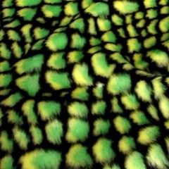 Crocodile Fluffy Faux Fur Fabric 150cm wide (60″) sold by half metre/yard