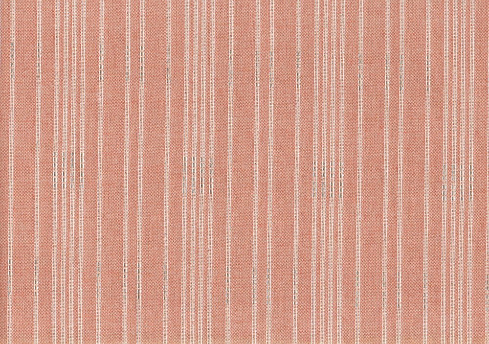 Sunbrella Fabric Handwoven Peach Solution Dyed Acrylic Drapery Upholstery