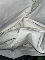 Muslin Fabric 85”L X 42”. Off White. New. Natural Fibers Noticeable, Unbleached