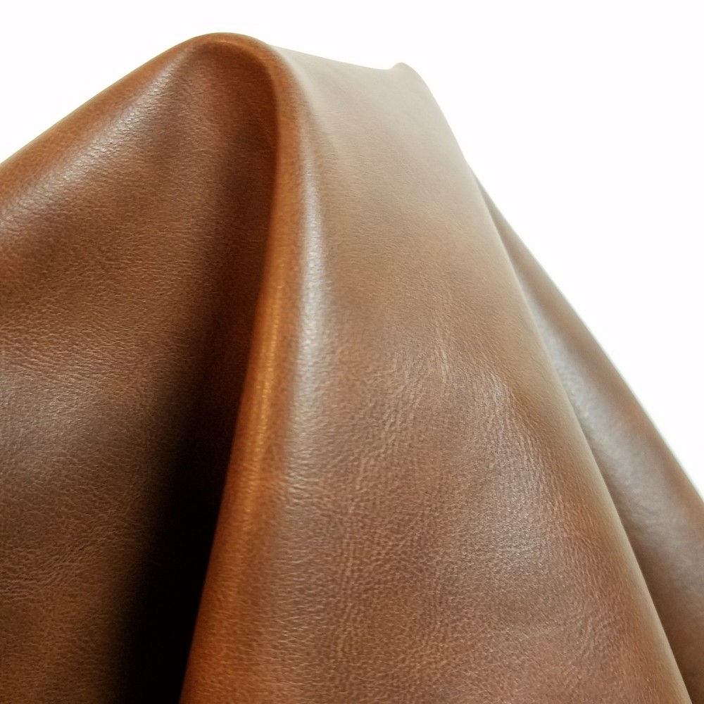 brown synthetic vegan faux leather for upholstery headboard seating NAT LEATHERS