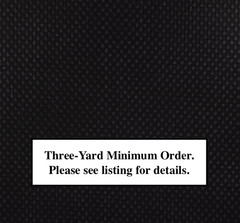 Black Tarp Tent Cover Fabric Heavy Duty Vinyl-Coated 61″ W 18 oz.