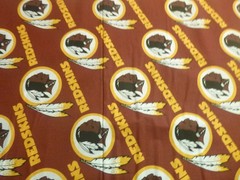 Washington Redskins Cotton Fabric (58″ Wide x 36″ long)
