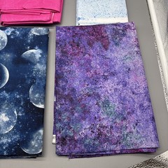 Timeless Treasures Fabric 7 Yards Of Quilting Fabric Beach Outer Space Themed