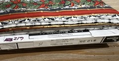 Winter Menagerie Jason Yenter Cotton Quilt Fabric OOP Stripe Christmas 10 Yds