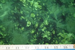 DEEP GREEN BATIK – 100% COTTON FABRIC
