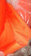 Orange Westex Ultrasoft Indura Fabric Fire Resistant Water Repellant 100% cotton
