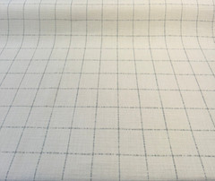 Highlander Window Pewter Gray Cotton Upholstery Fabric By the Yard