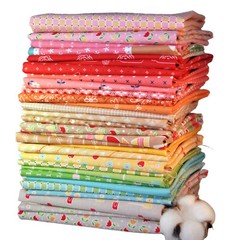 Lori Holt Fabrics 10 Mixed Scrap Fat Quarters for Riley Blake, 2 1/2 yards total