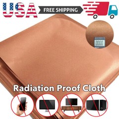 Pure Copper Faraday Fabric-EMF Protection RFID/EMI/RF Electromagnetic Shielding