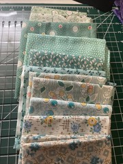 10 Fat Quarters Green