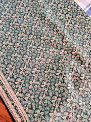 FABRIC REMNANTS LIGHT WEIGHT MEDIUM FLORAL COTTON 5 YDS X 44″